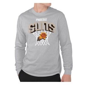 Phoenix Suns Long Sleeve T-Shirt‎ Basketball NBA Graphic Tee Men's